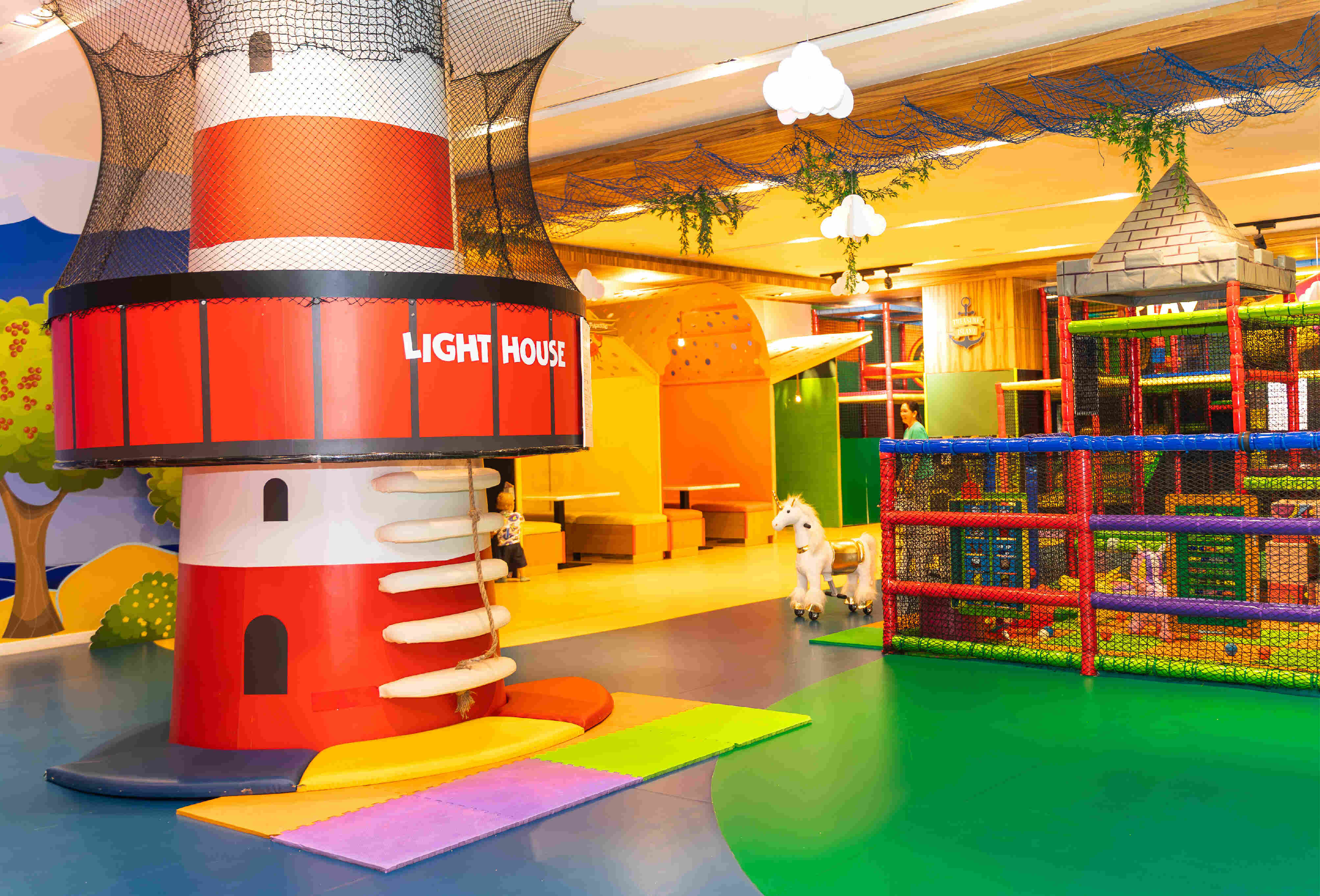 Explore Treasure Island at Galeries Lafayette, where kids enjoy safe, supervised play while parents shop in peace